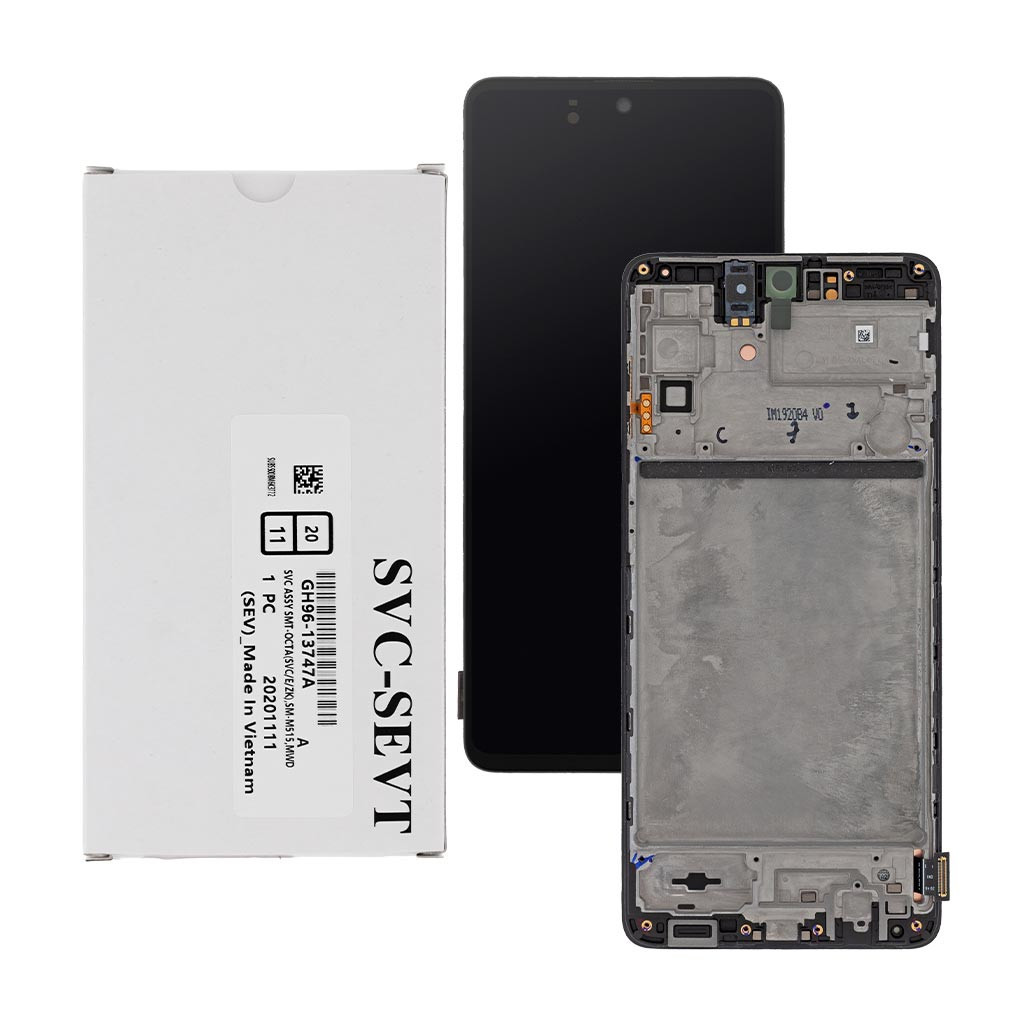Дисплей Samsung Galaxy M51 (M515F/DSN) SM-M515 с тачскрином и рамкой